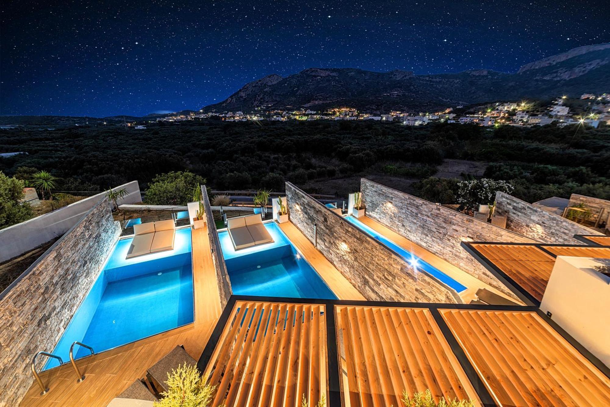 Aelia Suites Istro Exterior foto