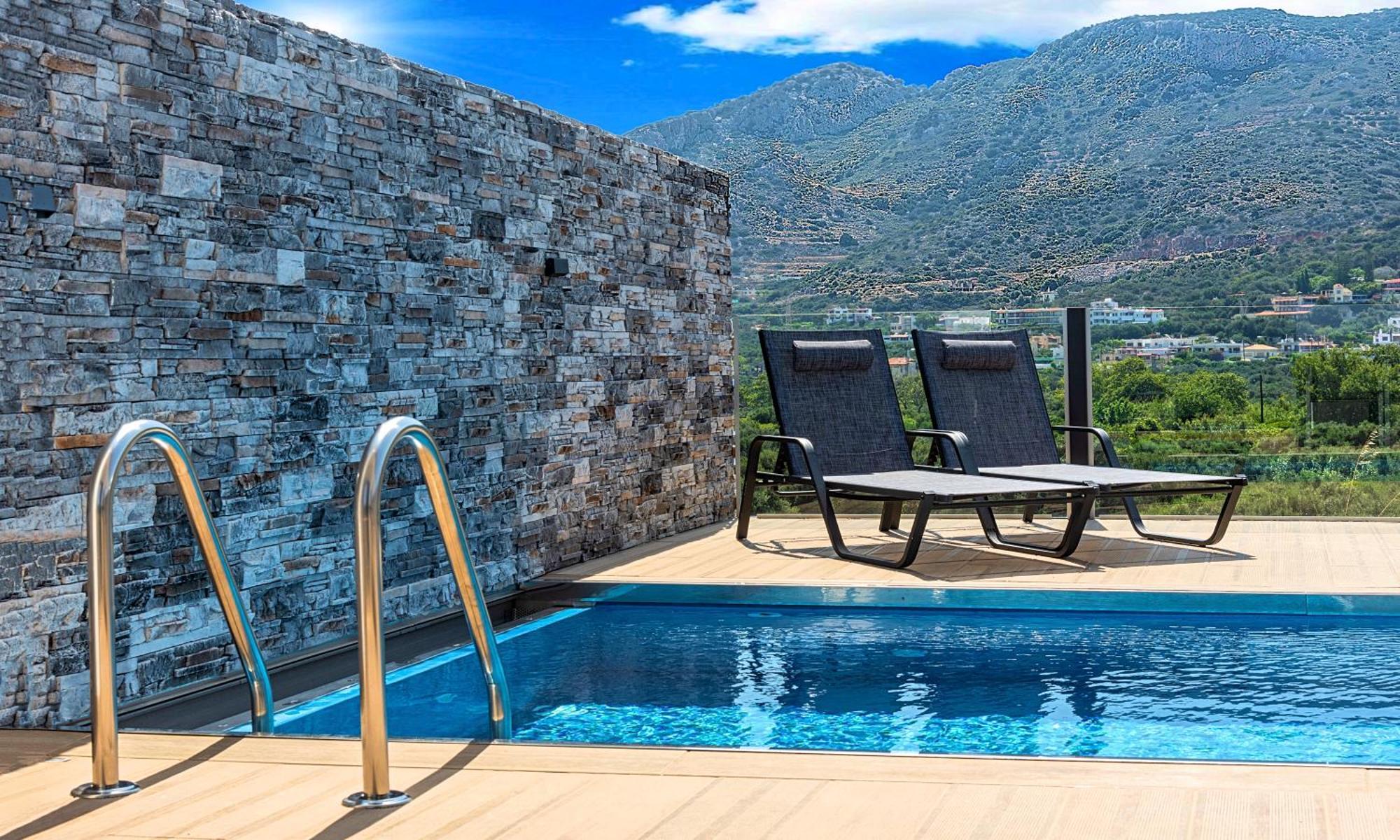 Aelia Suites Istro Exterior foto