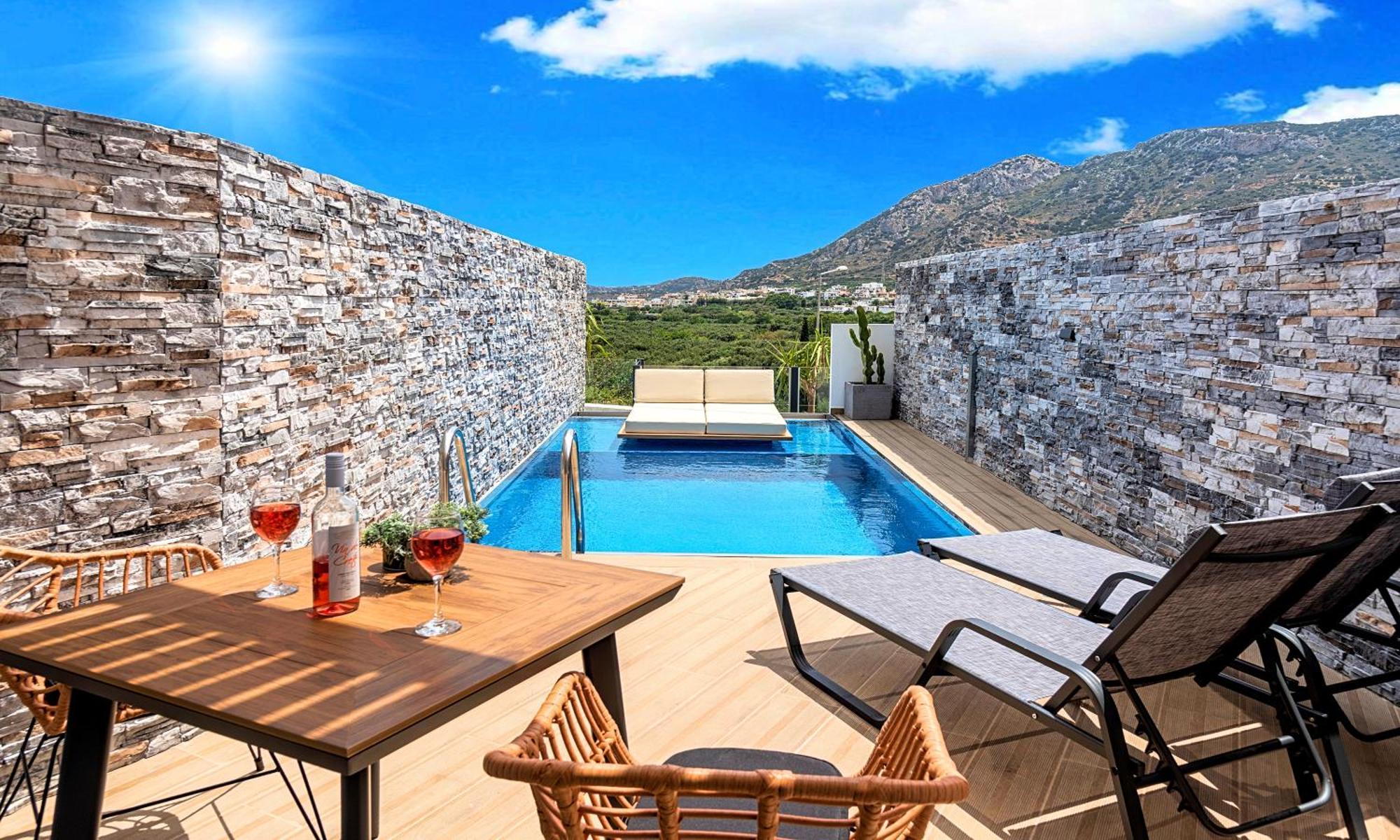 Aelia Suites Istro Exterior foto