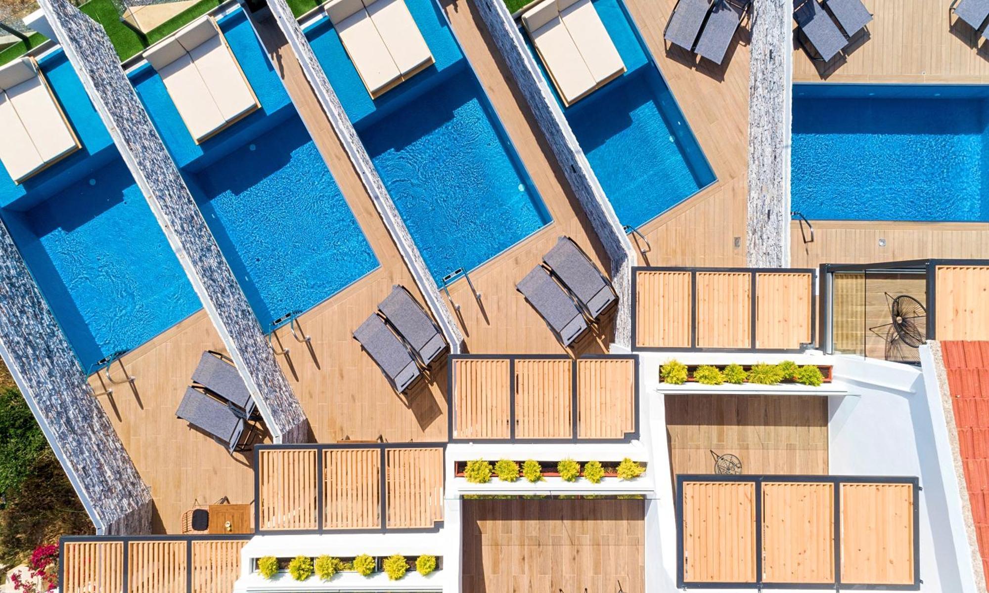 Aelia Suites Istro Exterior foto