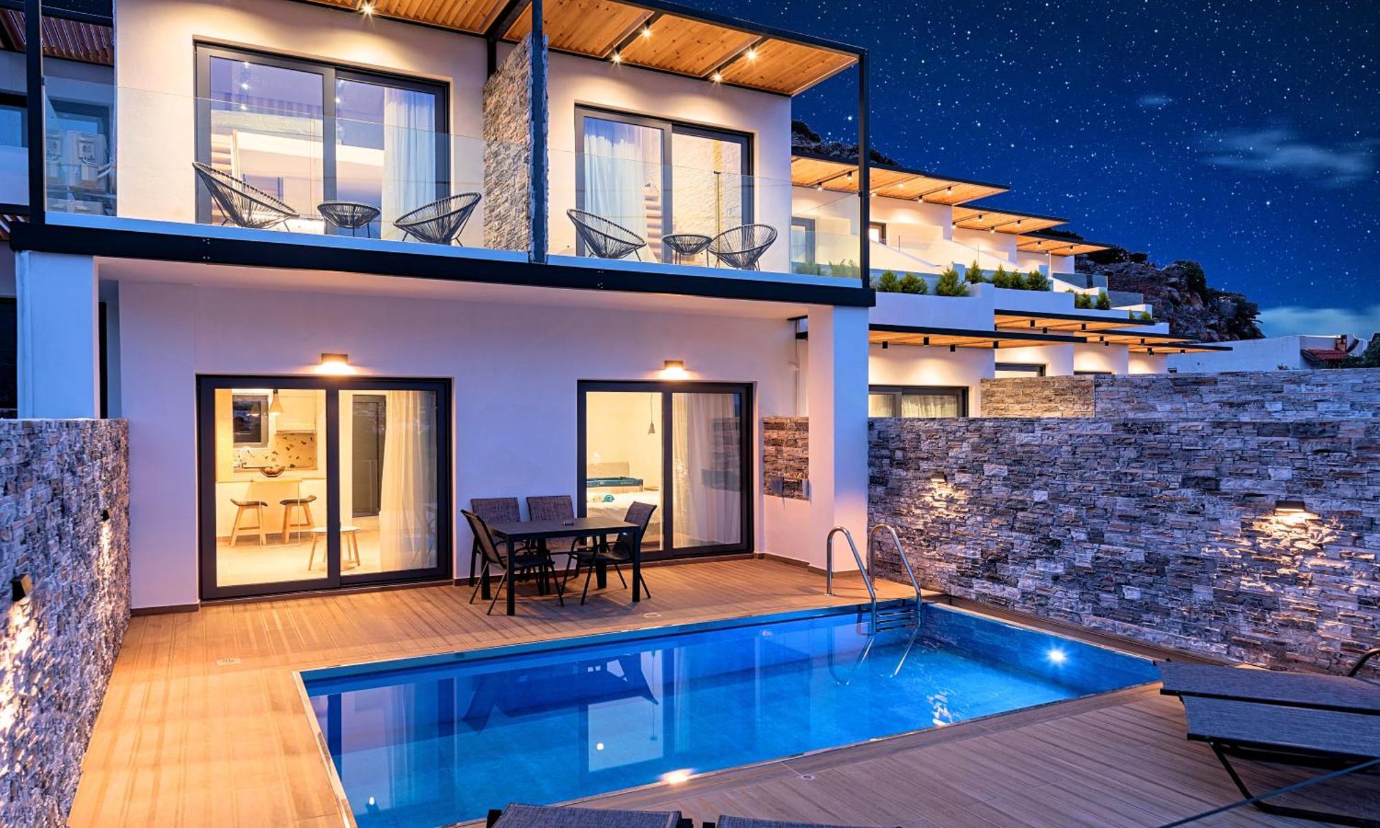 Aelia Suites Istro Exterior foto