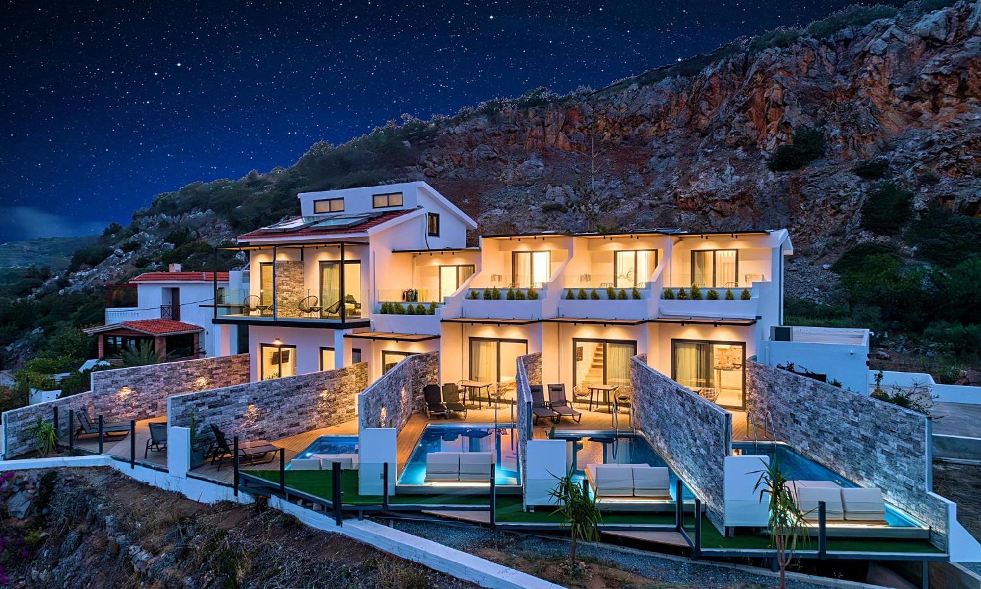 Aelia Suites Istro Exterior foto
