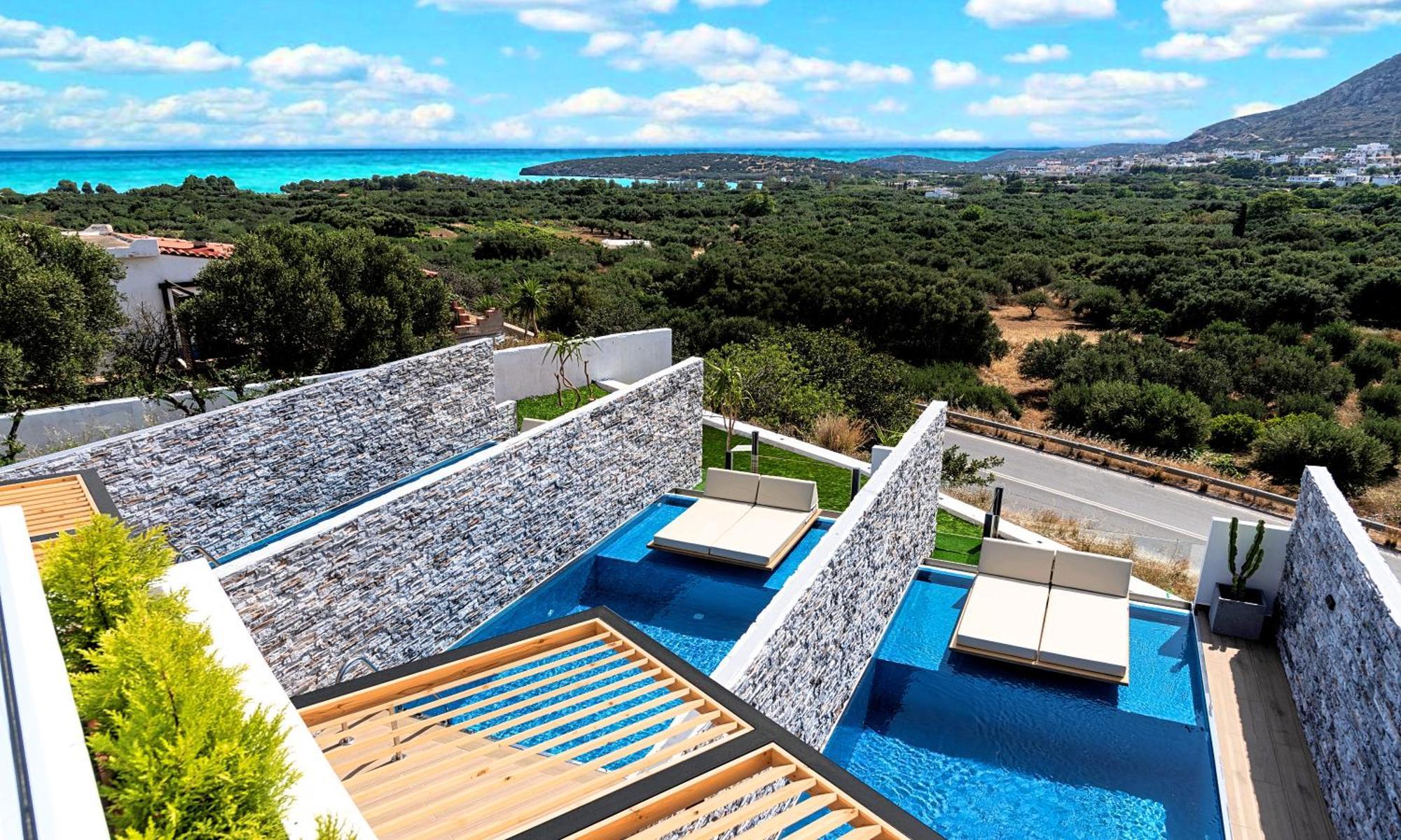Aelia Suites Istro Exterior foto