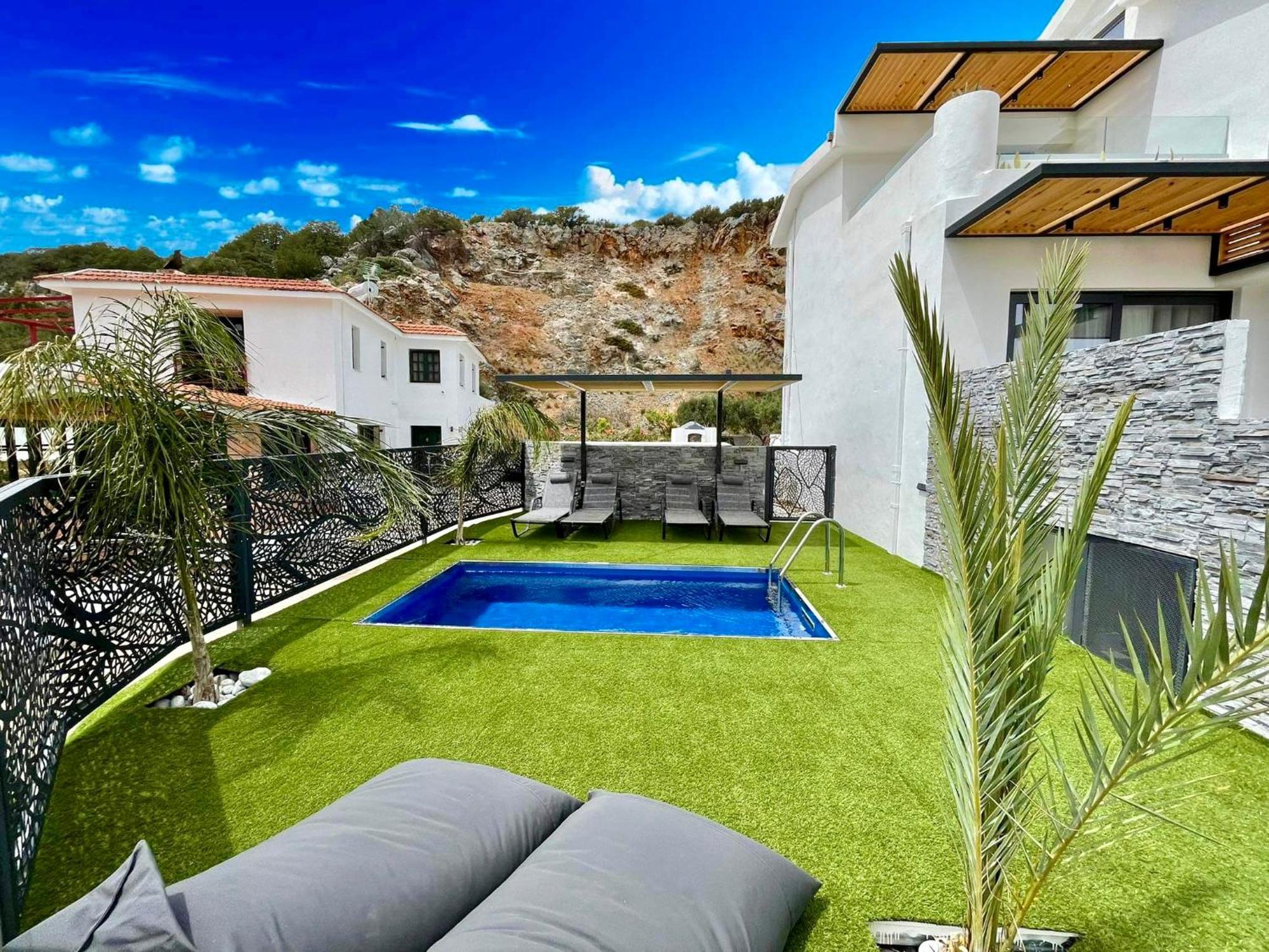 Aelia Suites Istro Exterior foto